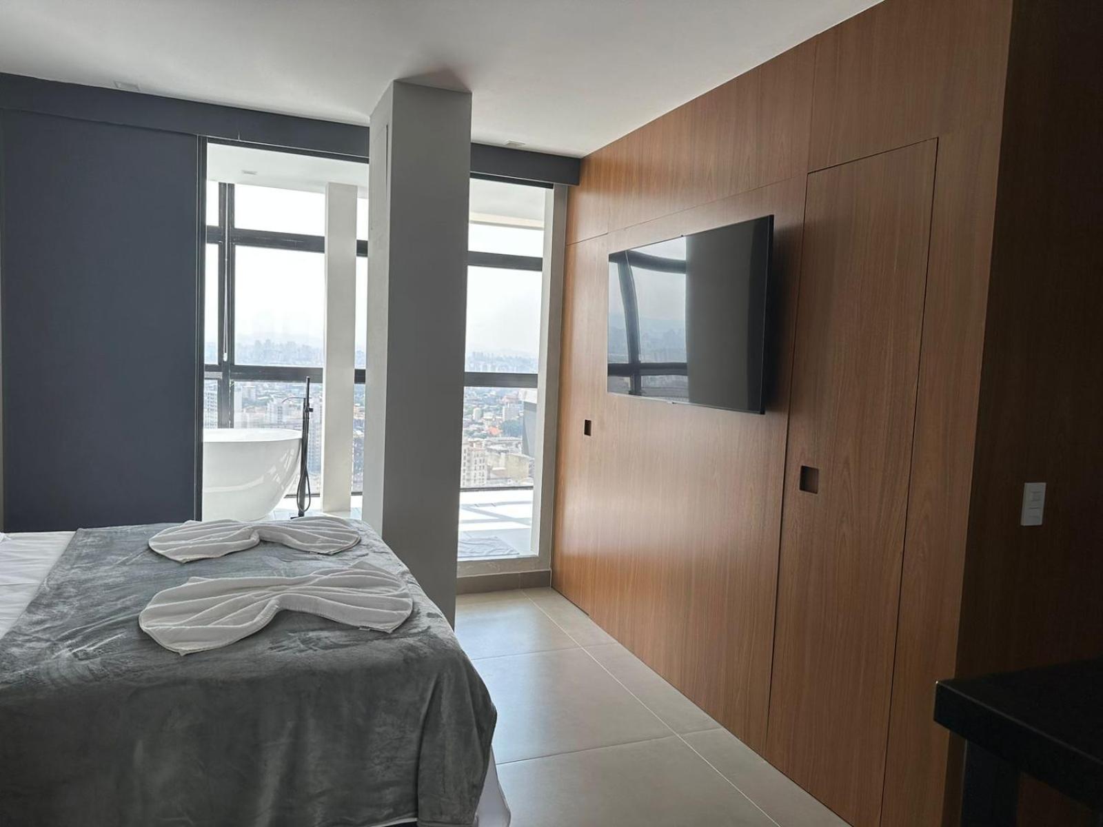 Апартаменти Sky Loft - Andar 41 Сан-Паулу Екстер'єр фото