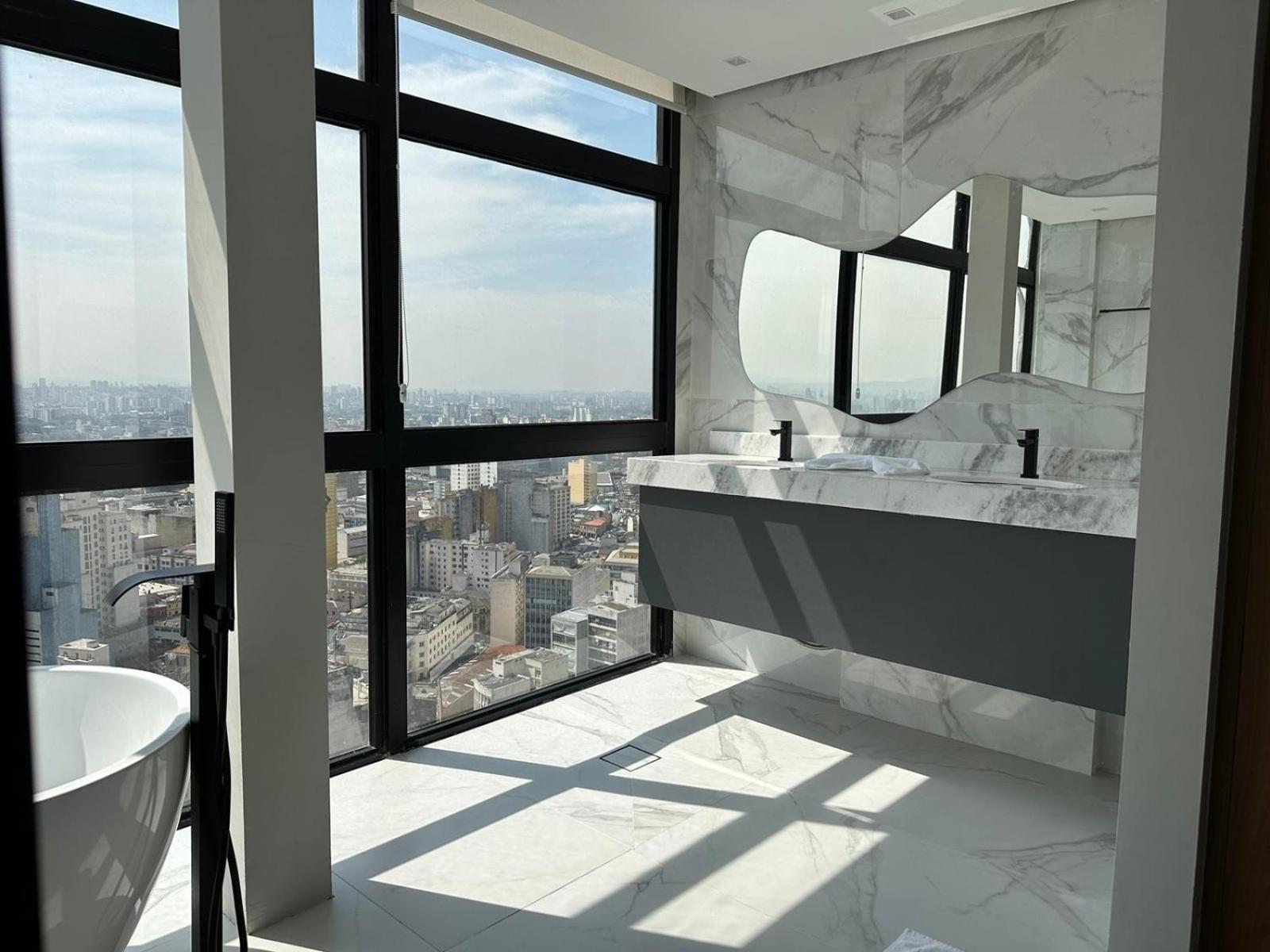 Апартаменти Sky Loft - Andar 41 Сан-Паулу Екстер'єр фото