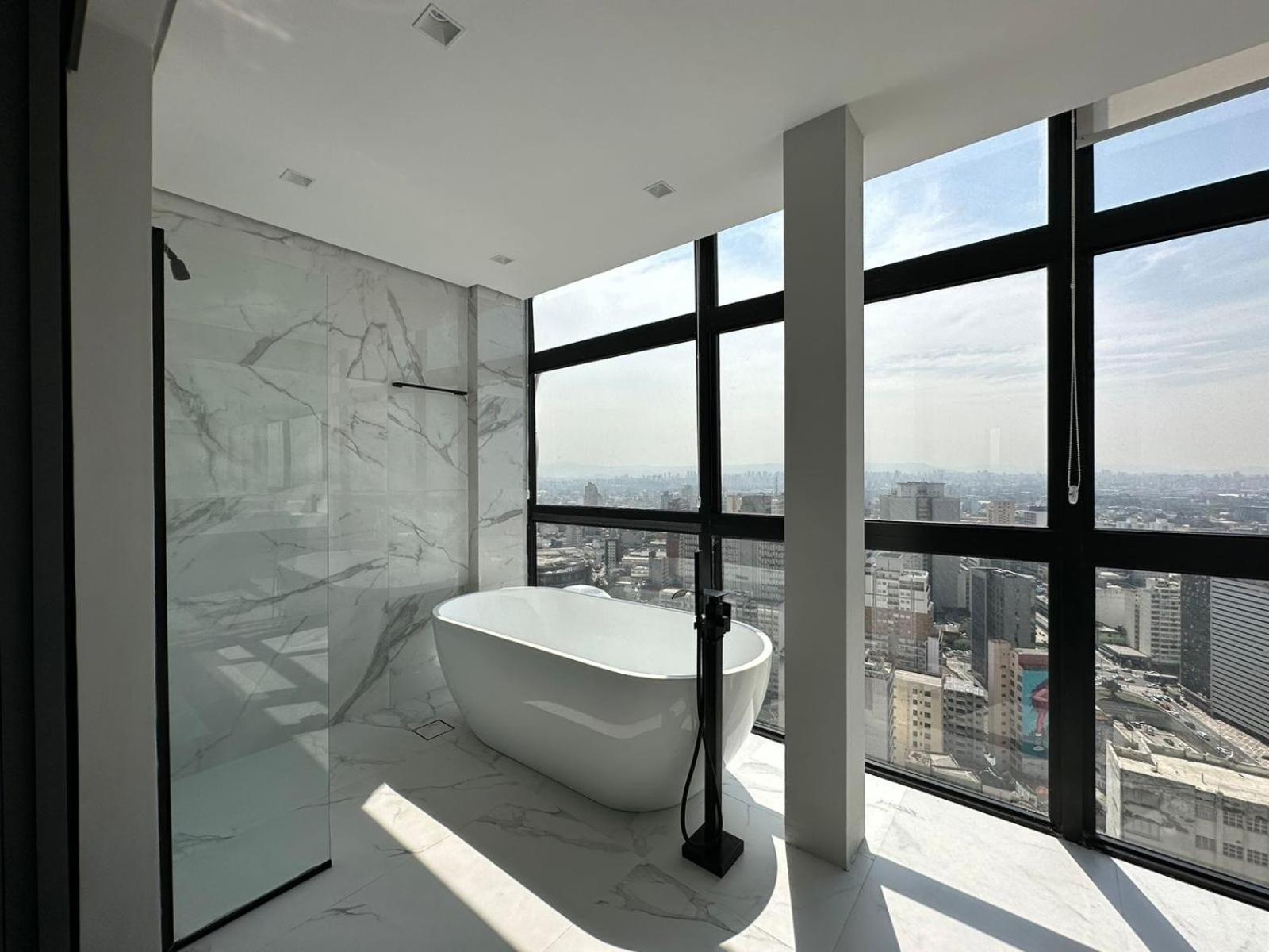 Апартаменти Sky Loft - Andar 41 Сан-Паулу Екстер'єр фото