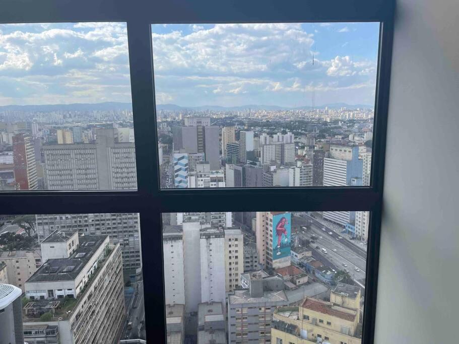 Апартаменти Sky Loft - Andar 41 Сан-Паулу Екстер'єр фото