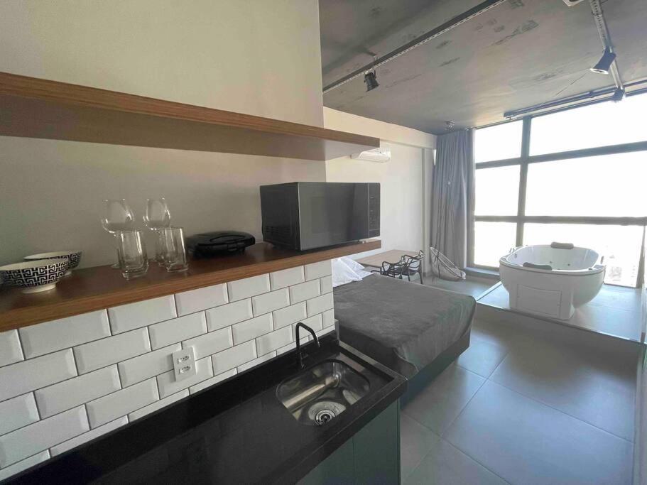 Апартаменти Sky Loft - Andar 41 Сан-Паулу Екстер'єр фото