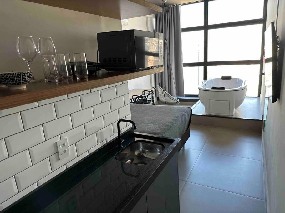 Апартаменти Sky Loft - Andar 41 Сан-Паулу Екстер'єр фото