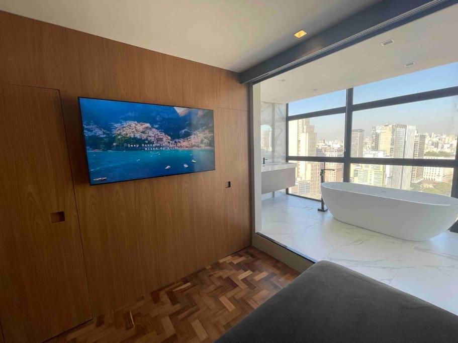 Апартаменти Sky Loft - Andar 41 Сан-Паулу Екстер'єр фото