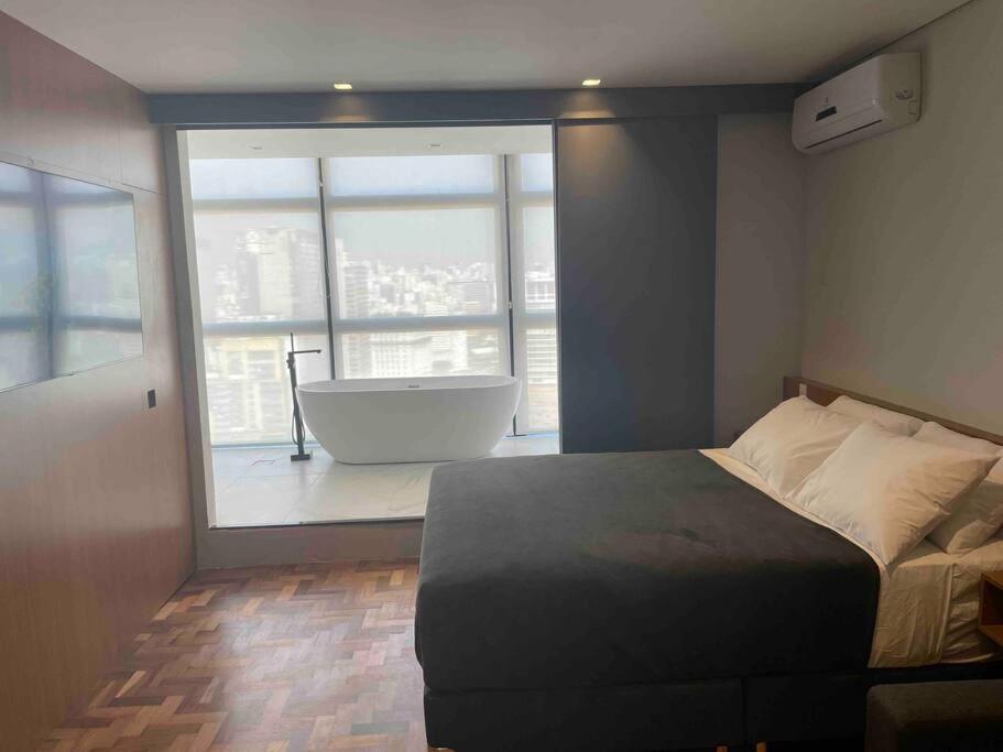 Апартаменти Sky Loft - Andar 41 Сан-Паулу Екстер'єр фото